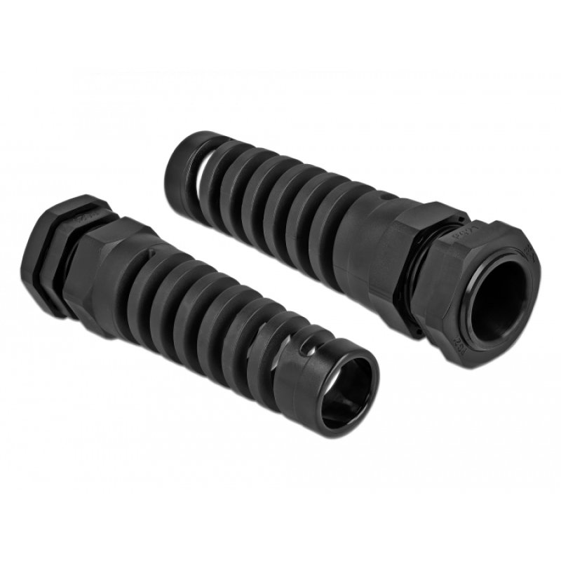 DeLOCK Cable Gland with strain relief PG21 black