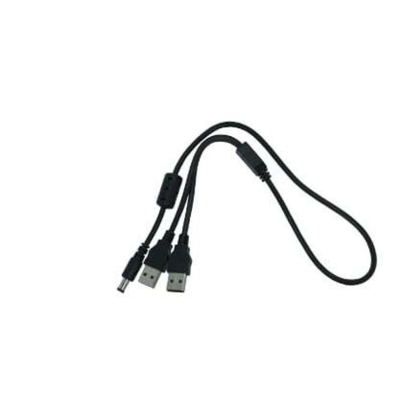 Silex E1639 USB cable 0.5 m 2 x USB A Black