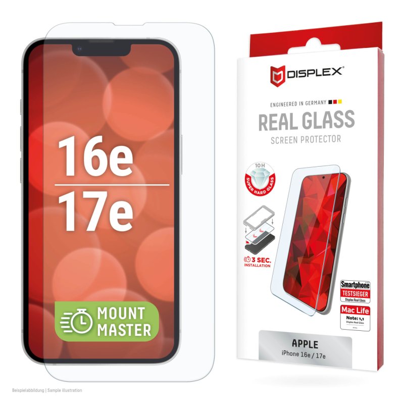Displex 02282 écran et protection arrière de téléphones portables Protection d'écran transparent Apple 1 pièce(s)