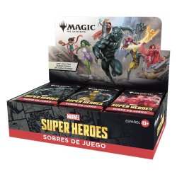 Magic the Gathering Marvel Super Heroes Play Booster Display (30) spanish