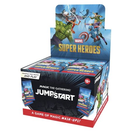 Magic: The Gathering - Marvel Super Heroes Jumpstart Booster Box (24 Boosters)