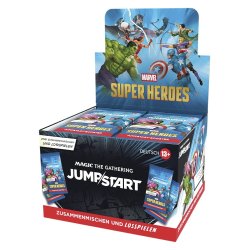 Magic the Gathering Marvel Super Heroes Jumpstart Booster Display (24) german
