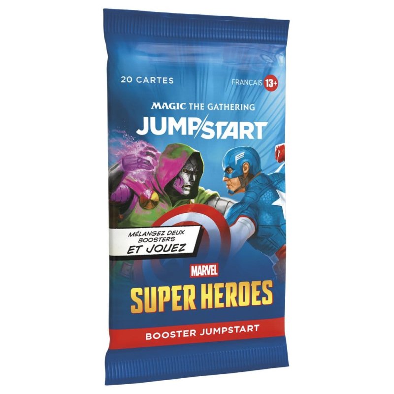 Magic: The Gathering - Boîte de Boosters Jumpstart Marvel Super Heroes (24 Boosters)