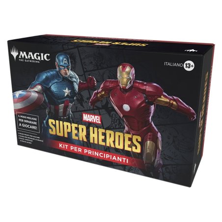 Magic the Gathering Marvel Super Heroes Beginner Box Case (3) italian