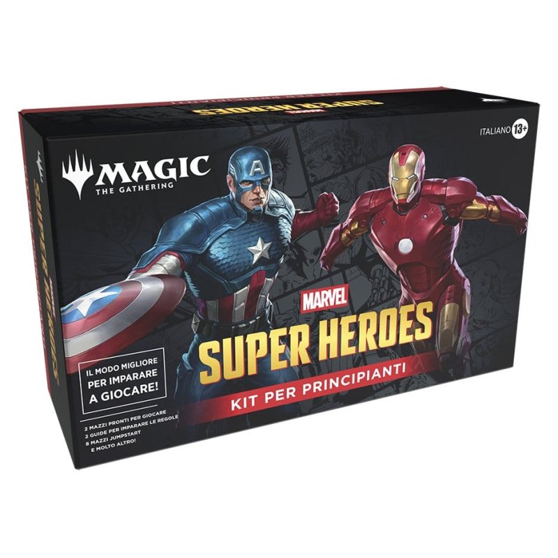 Magic the Gathering Marvel Super Heroes Beginner Box Case (3) italian