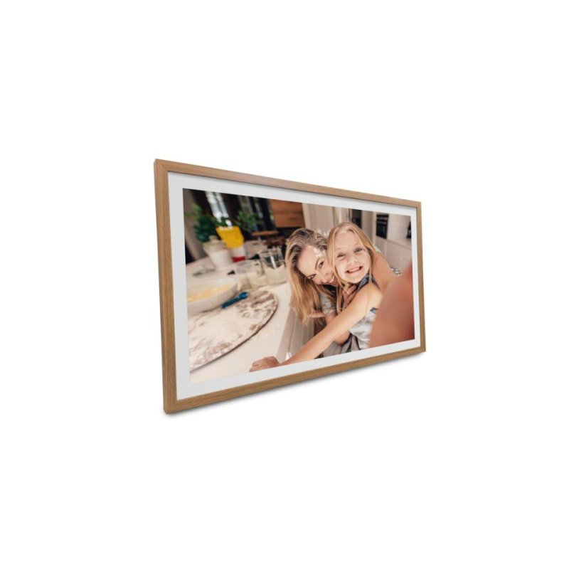 Denver PFF-3263LW digital photo frame Wood 80 cm (31.5") Touchscreen Wi-Fi