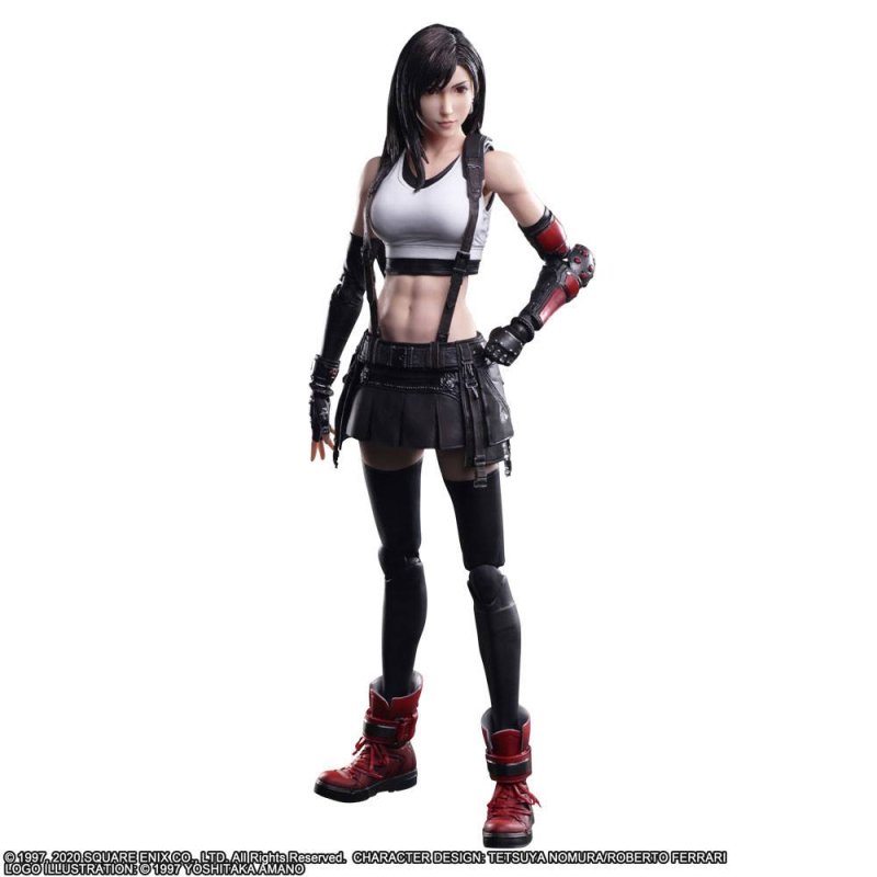 FINAL FANTASY VII - Tifa Lockhart - Figurine articulée 25cm Reprod