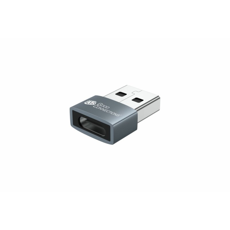 Kabelmeister USB-AD203-3 changeur de genre de câble USB-A USB-C Gris