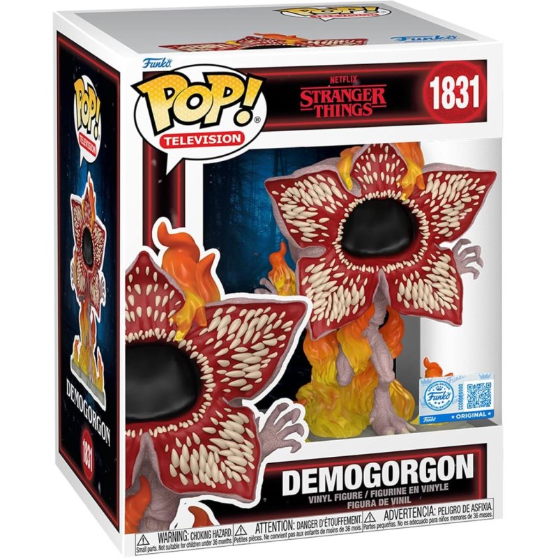 STRANGER THINGS - POP Premium N°1831 - Demorgogon (En Feu)