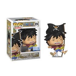 ONE PIECE - POP Animation N° 2214 - Luffy avec Drapeau