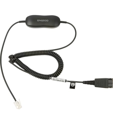 Smart cord to GN Headsets 2 w. spiral