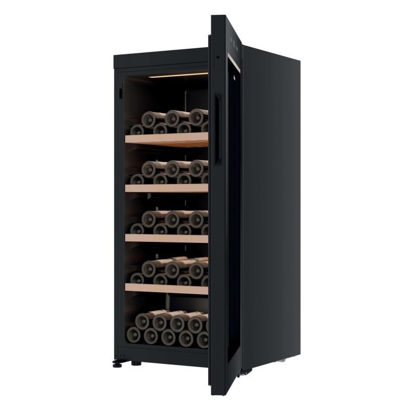 Haier HWS127GGH1 Refroidisseur de vin compresseur Pose libre Noir 127 bouteille(s)