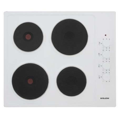 Glem Gas GTL640WH hob White Built-in Sealed plate 4 zone(s)