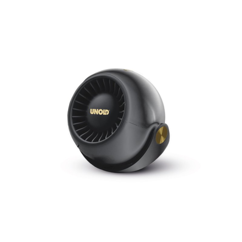 86675 Breezy Bowl Akku-Ventilator sw 6W 3 Geschwindigkeitsstufen Ø9cm
