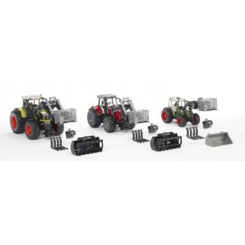 BRUDER Fourche avec Accessoires pour Manitou