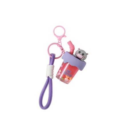 iTotal - Bubble Tea keychain HIPPO (XL3081)