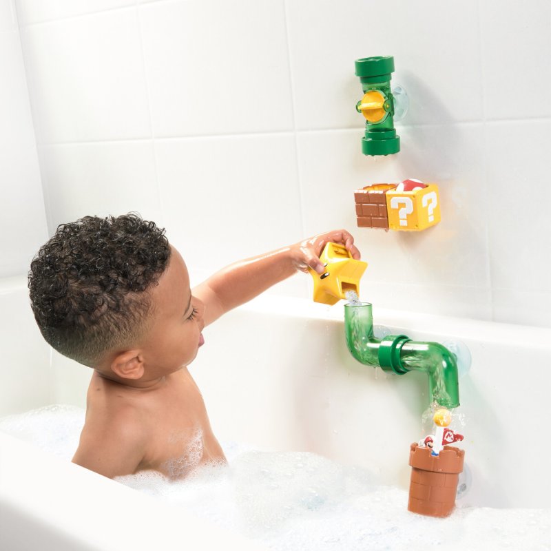 Tomy My Mario Ensemble de construction de baignoire Multicolore