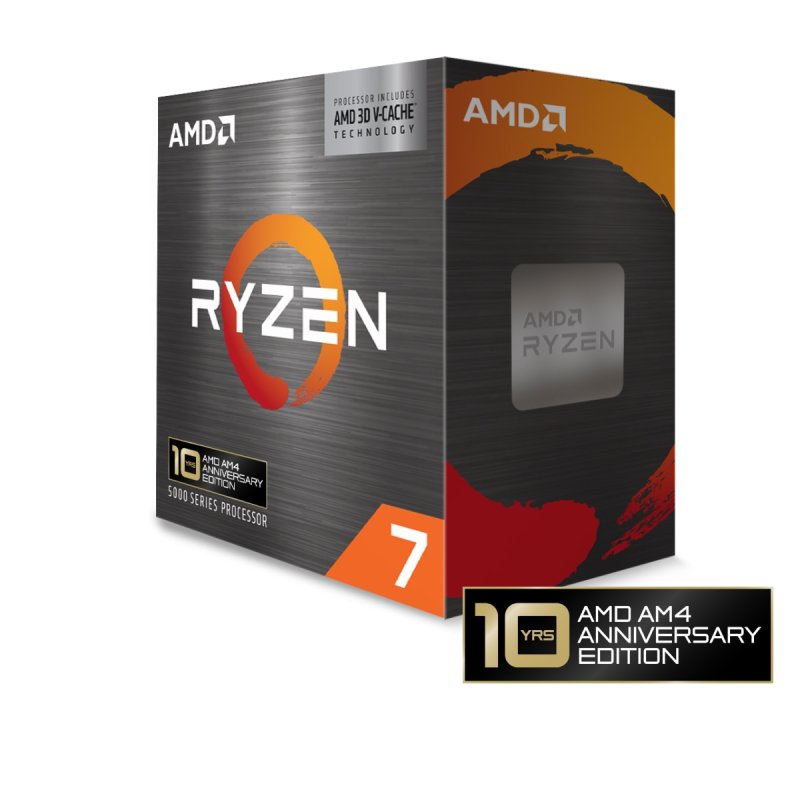 AMD Ryzen 7 5800X3D processeur 3,4 GHz 96 Mo L3 Boîte