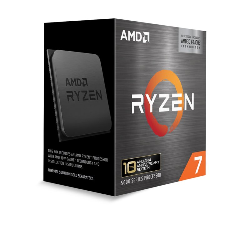 AMD Ryzen 7 5800X3D procesador 3,4 GHz 96 MB L3 Caja