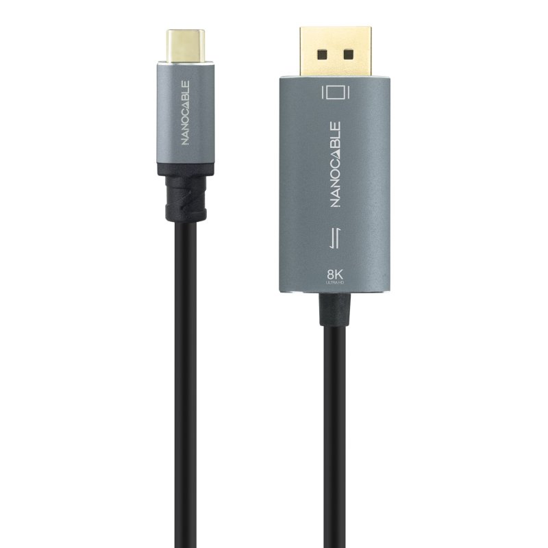 Cable Nanocable USB-C vers HDMI M/M 2m (Noir)
