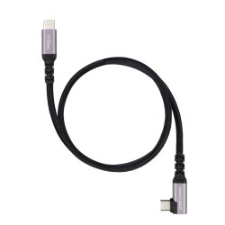 Nanocable 10.01.4701 USB cable USB 3.2 Gen 2 (3.1 Gen 2) 1 m USB C 10 Gbit/s 100 W Black