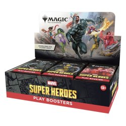 Magic: The Gathering - Marvel Super Heroes Play Boosters Display (30 Boosters)