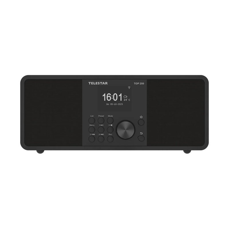 TELESTAR TOP 250 Schwarz Multifunktionsradios Stationäre