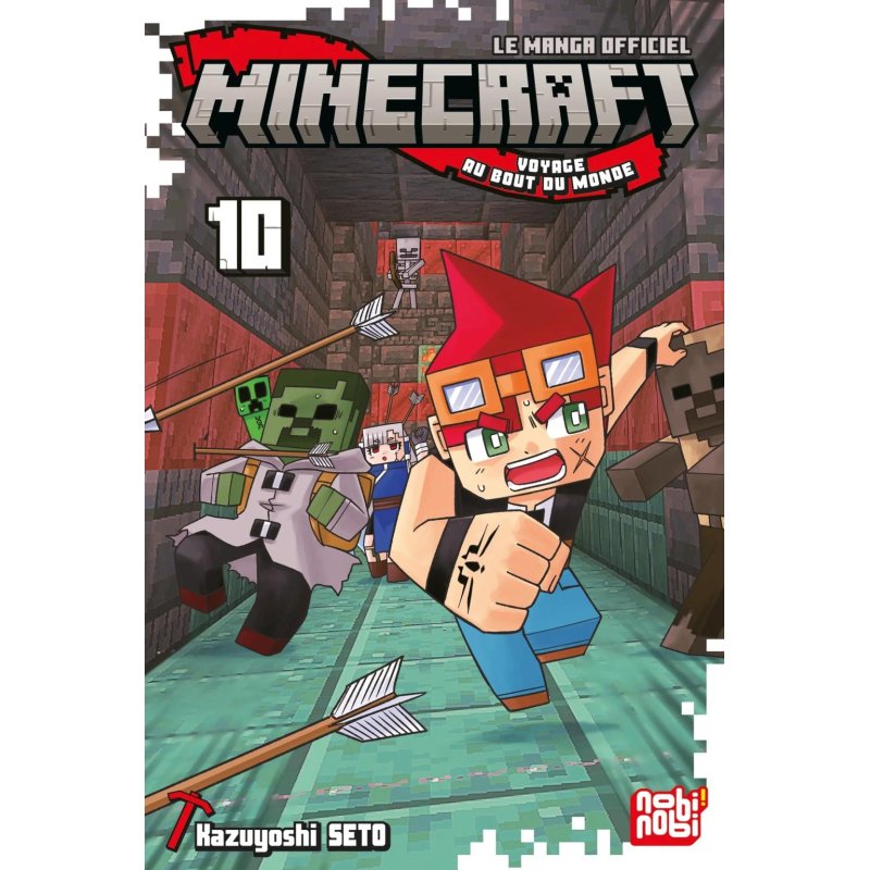 MINECRAFT - Le manga officiel - Voyage au bout du monde - Tome 10