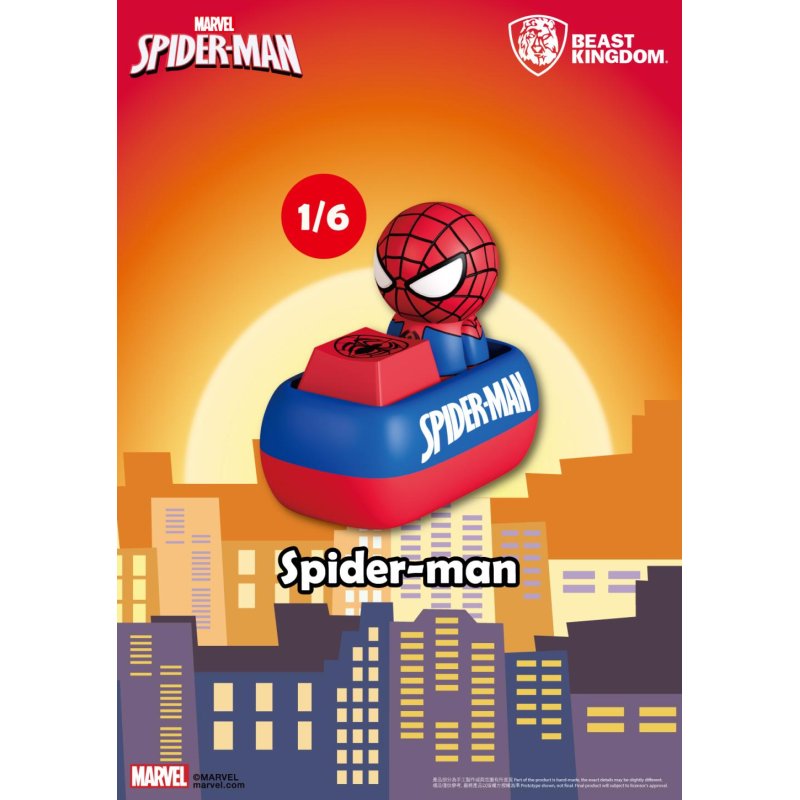 SPIDER MAN - Keycaps - Blind Box Figurine 5cm (6pcs)