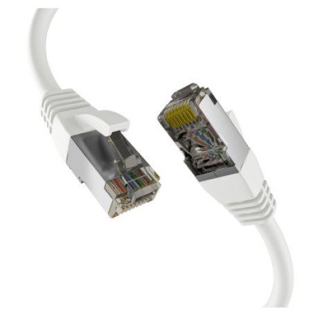 EFB RJ45 Patchkabel S/FTP PIMF Cat8.1 7.50m weiß