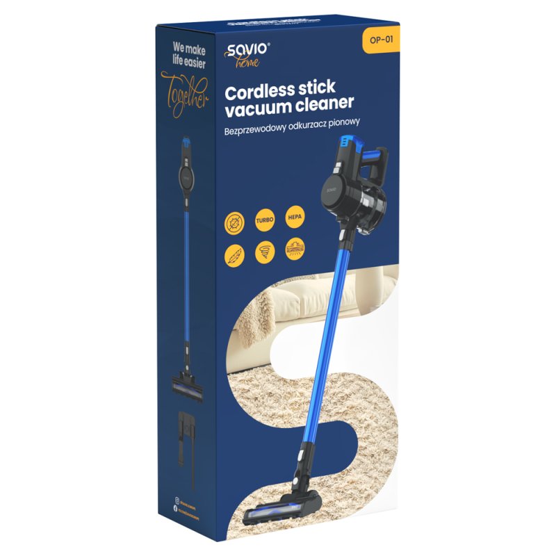 Savio OP-01 vacuum 1 L Dry 150 W Bagless