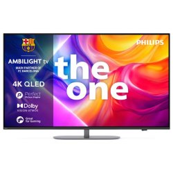 'The One' 120 hz - Pied central - QLED - AMBILIGHT 3 - UHD - TITAN OS *