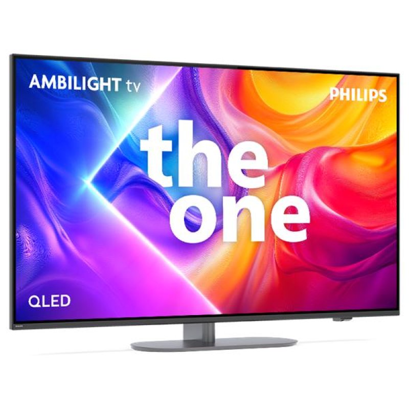 'The One' 120 hz - Pied central - QLED - AMBILIGHT 3 - UHD - TITAN OS *
