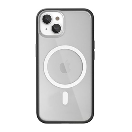 Woodcessories Clear Case MagSafe Black iPhone 14