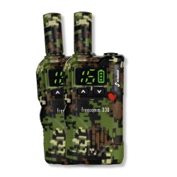 Stabo freecomm 330 two-way radio 16 channels Black