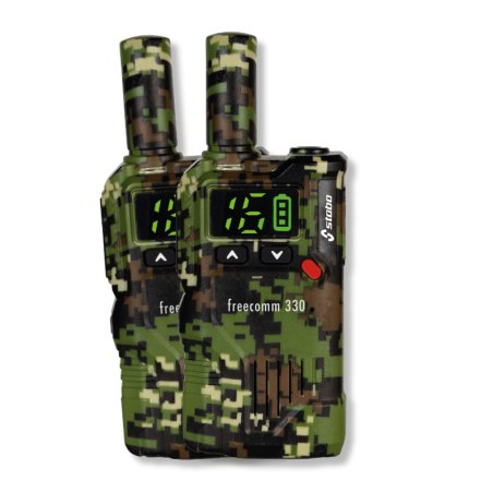 Stabo freecomm 330 two-way radio 16 channels Black