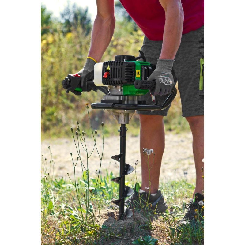 Zipper ZI-ELB70 tarière mécanique Essence 1500 W 11,5 kg