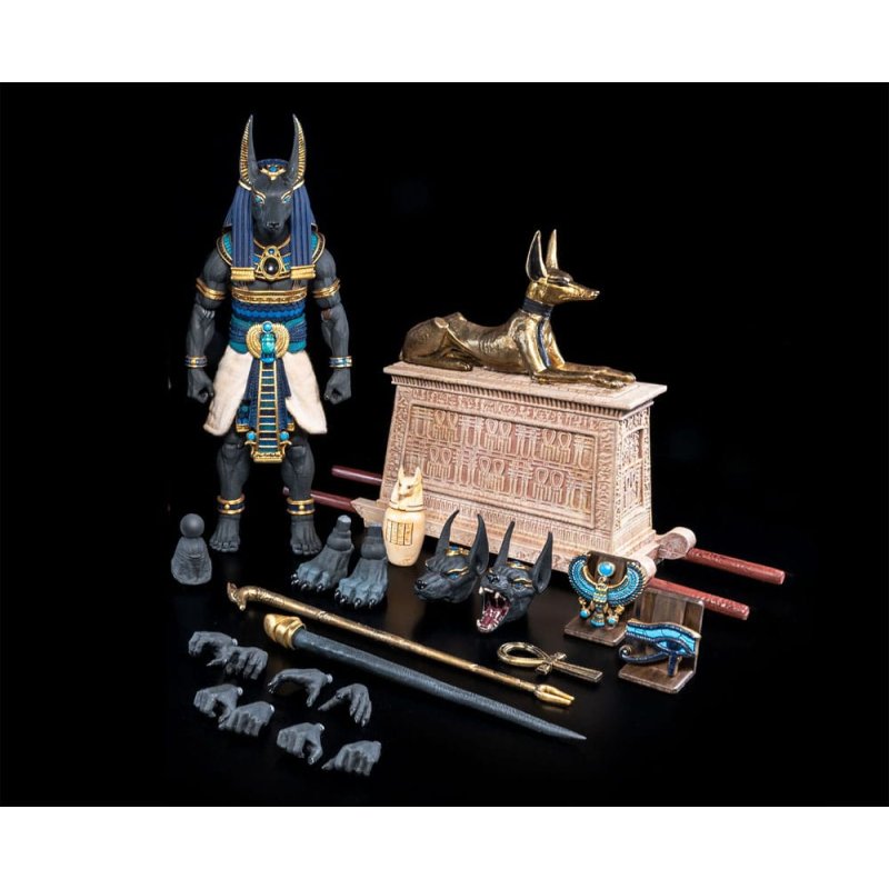 Figura Obscura figurine Anubis Black & Blue