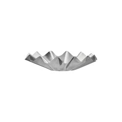 House Doctor - Bowl HDFlood - Brushed silver finish
