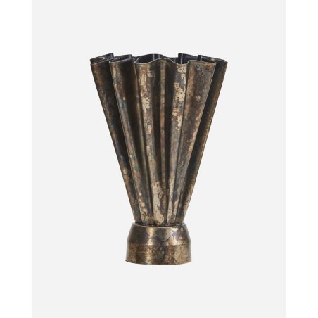 House Doctor - Flood Vase - H33 cm - Antique Brown