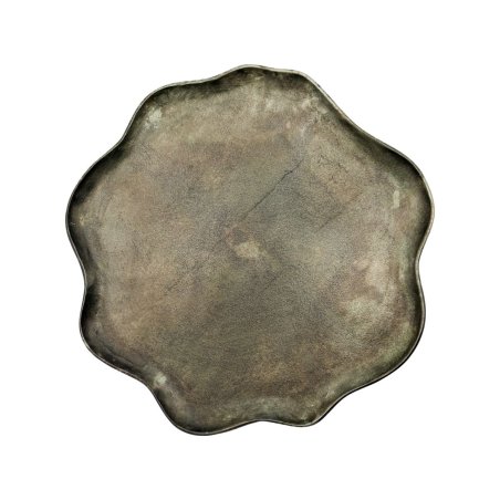 House Doctor - Tray, HDTalas - Antique metallic - l: 50 cm, w: 50 cm, h: 3 cm