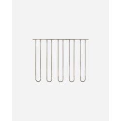 House Doctor - Stilio Glass Rack - 40x30 cm - Antique Silver