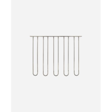 House Doctor - Stilio Glass Rack - 40x30 cm - Antique Silver