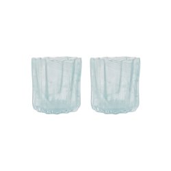 House Doctor - Tealight Holder HDCurl - Blue - Light Blue