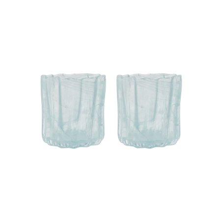 House Doctor - Tealight Holder HDCurl - Blue - Light Blue