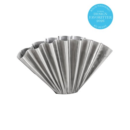 House Doctor - Vase HDFlood - Brushed silver