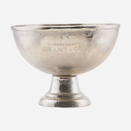 House Doctor - Wine cooler, HDChamptub - Antique silver - h: 29 cm, dia: 39 cm