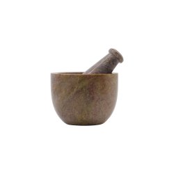 House Doctor - Mortar with Pestle - Brown