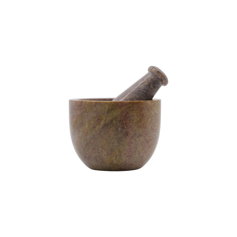 House Doctor - Mortar with Pestle - Brown