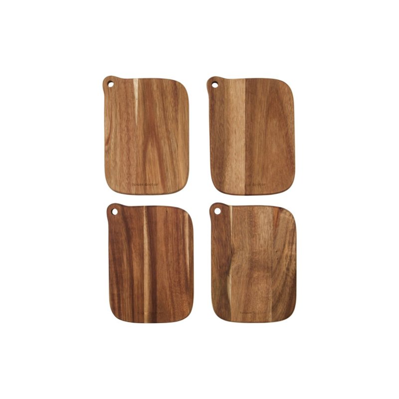 House Doctor - Eya Cutting Board - 13x18 cm - Set of 4